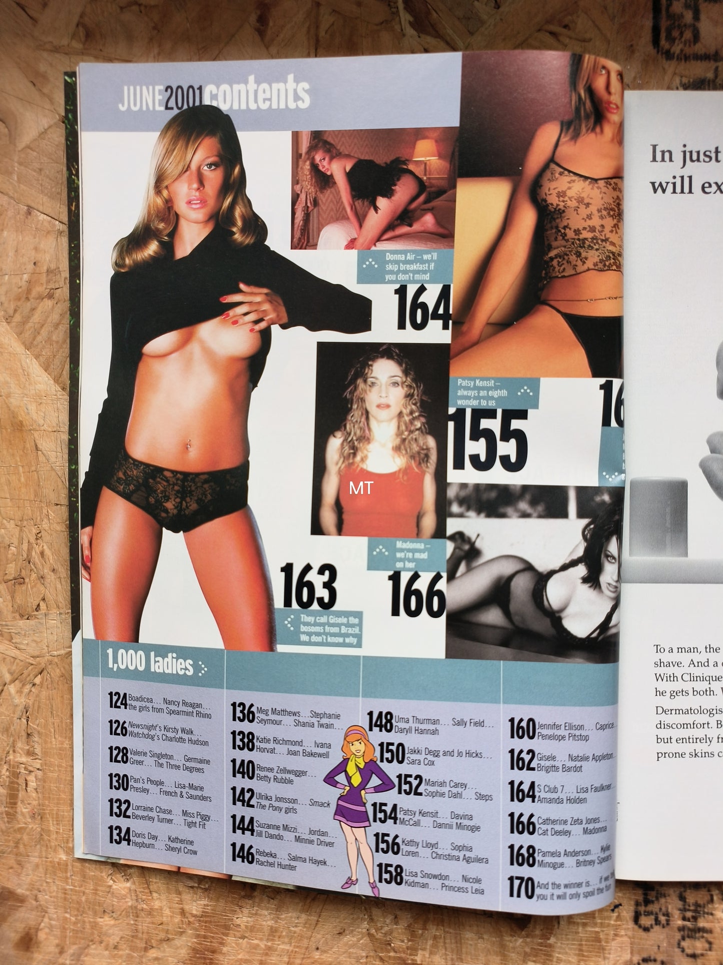MAXIM Magazine June 2001 (1067) Geri Halliwell Madonna