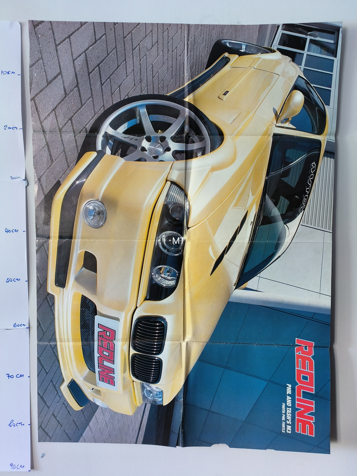REDLINE Magazine POSTER Michelle Marsh LARGE RARE (1068) – Lads Mags