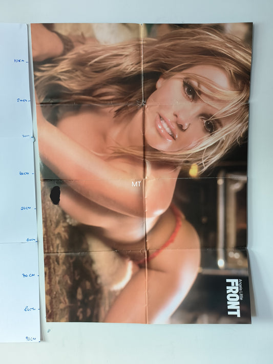 FRONT Magazine POSTER Angela Little / Daniella Vesterlund  LARGE RARE (1068)