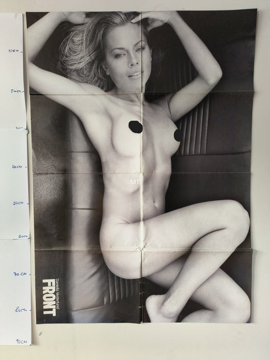 FRONT Magazine POSTER Angela Little / Daniella Vesterlund  LARGE RARE (1068)