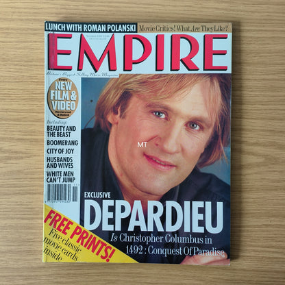 3x EMPIRE Magazines 1992 July/Sept/Nov Bundle/Job Lot (0047) Alien Beauty and the Beast