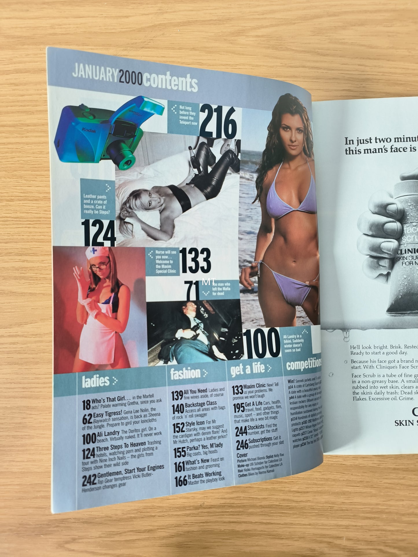 MAXIM Magazine January 2001 (1070) Ali Landry Vicki Butler Henderson