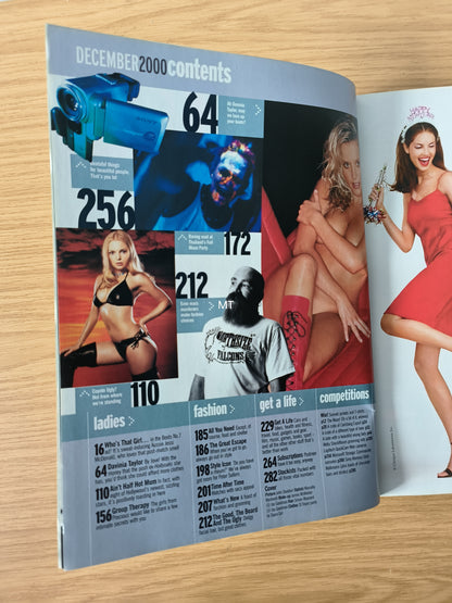 MAXIM Magazine December 2000 (1070) Davinia Taylor Coyote Ugly