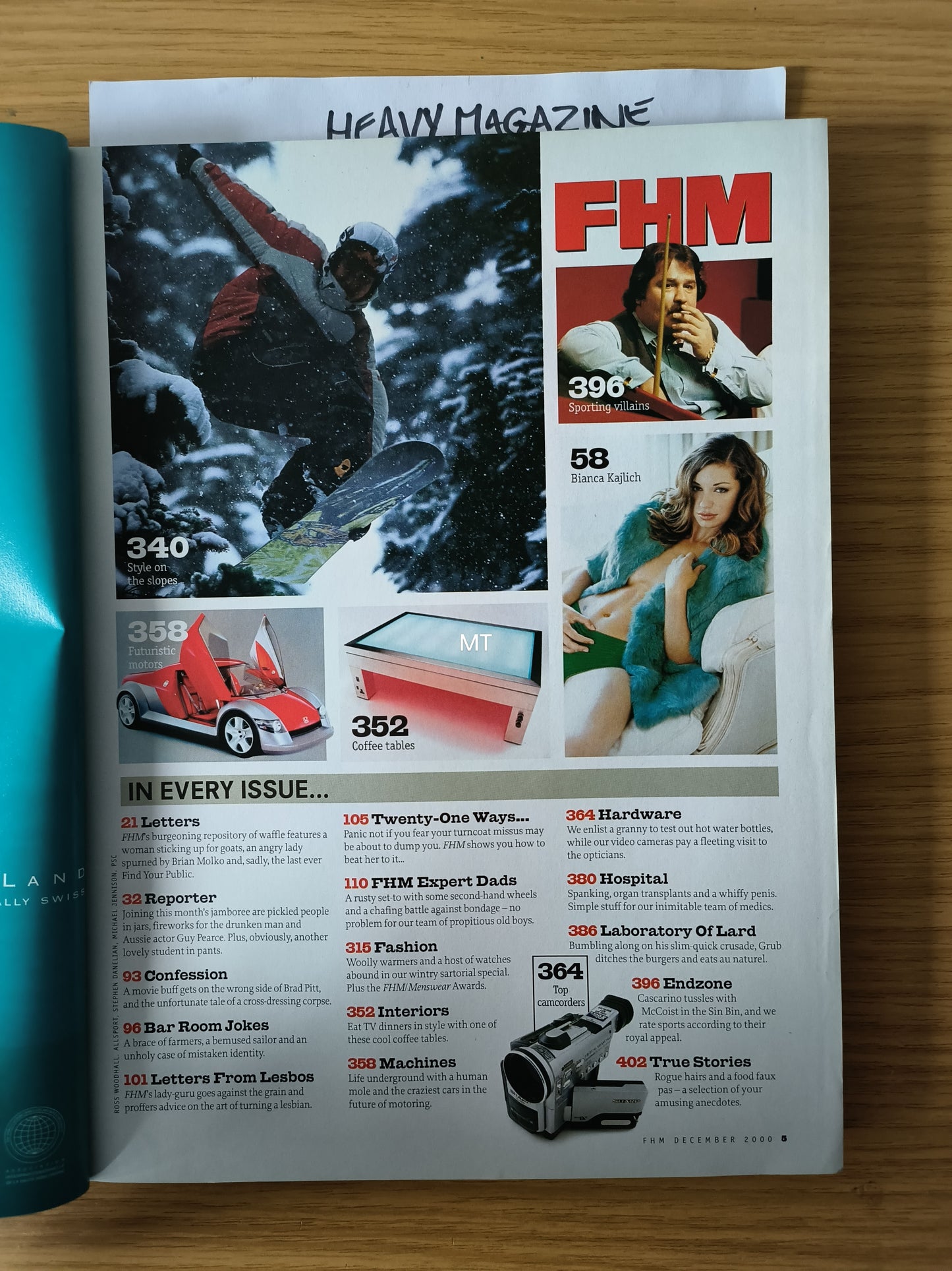 FHM Magazine December 2000 (1071) Charlies Angels Cameron Diaz Drew Barrymore