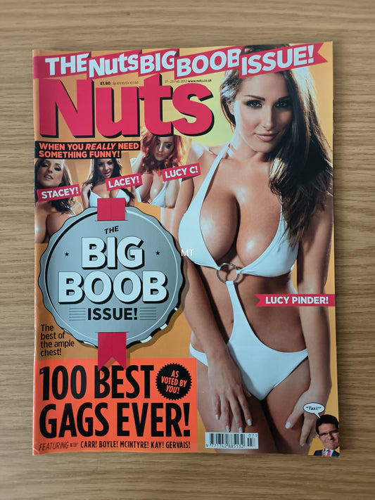 NUTS Magazine 17-23 February 2012 (1072) The Big Boob Issue Lucy Pinder Vixen Banghard