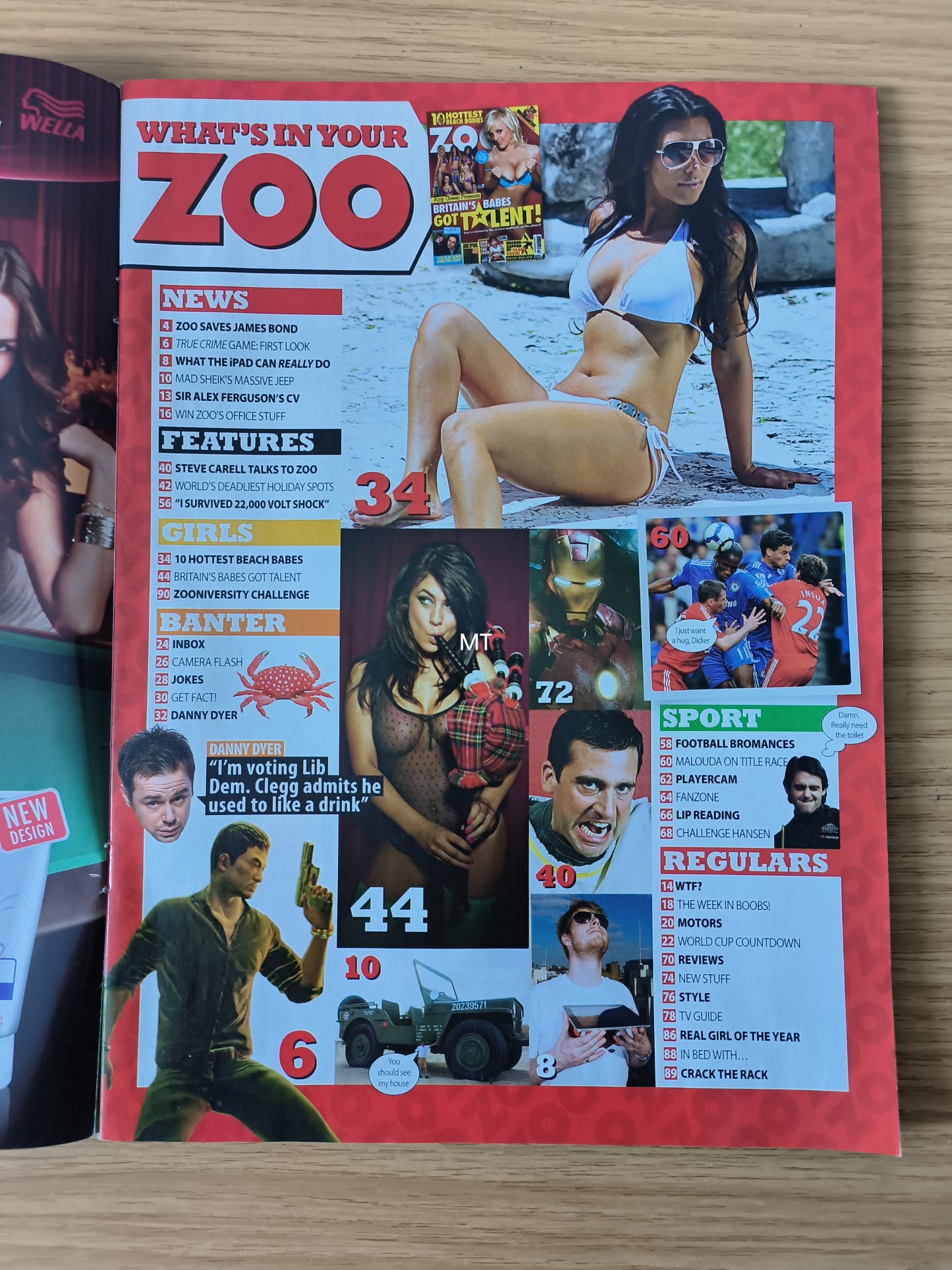 ZOO Magazine 30 April 6 May 2010 RARE(1073) Amy Green Kelly Brook Sam Cooke Abbey Clancy,