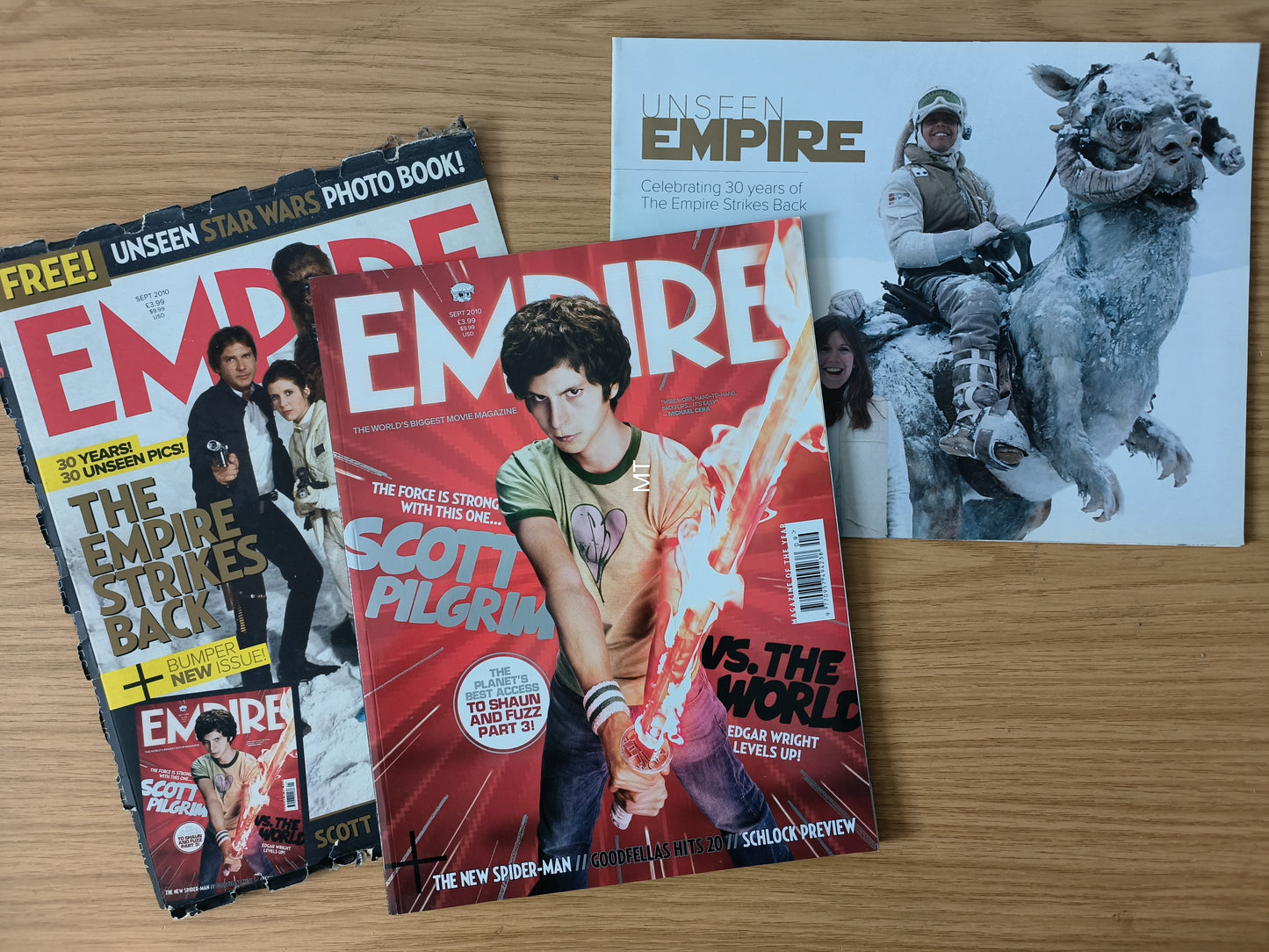 EMPIRE Magazine September 2010 with Supplement (1074) The Empire Strikes Back Scott Pilgrim
