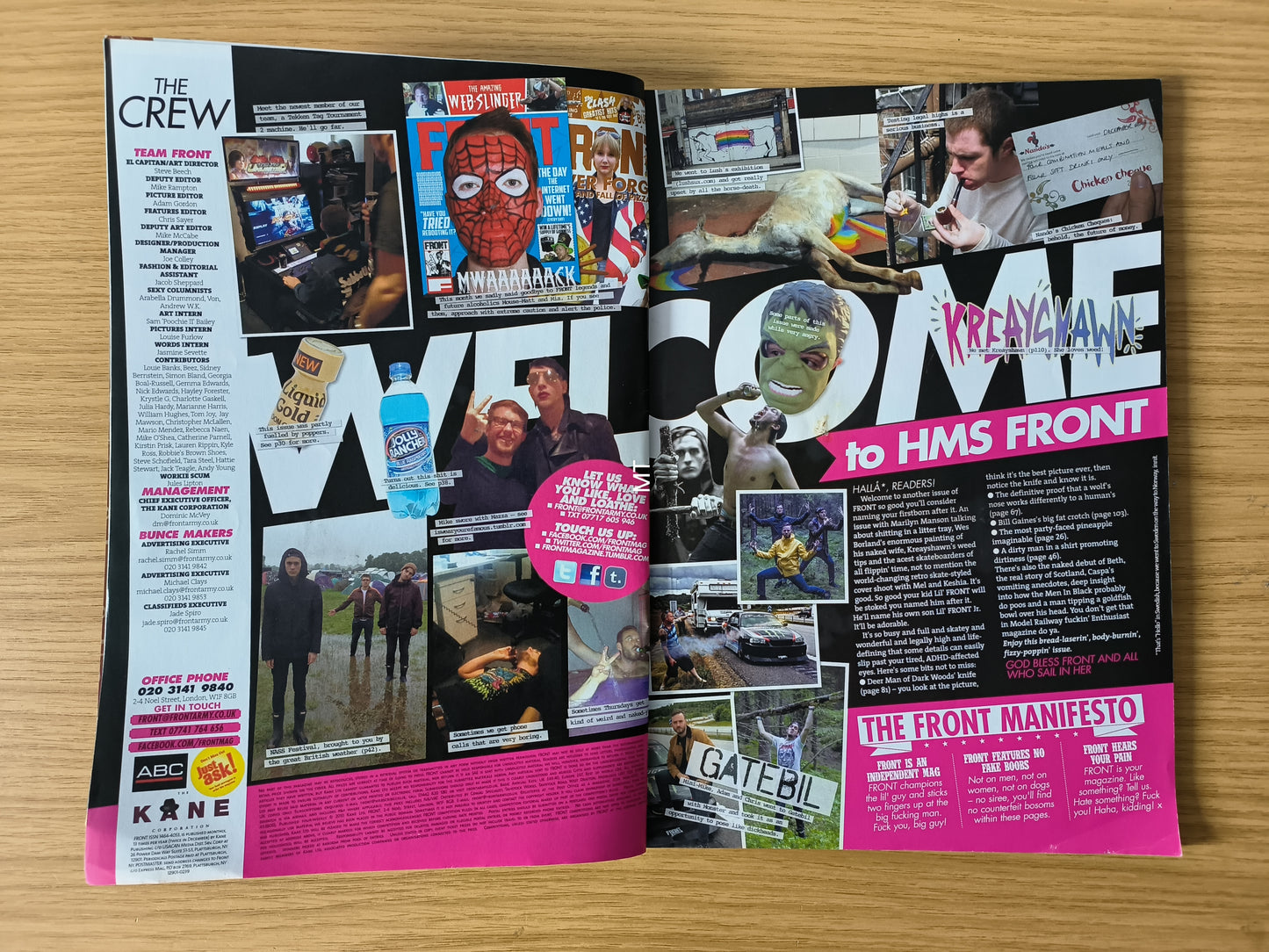 FRONT Magazine Issue 172 (1075) Mel Clarke Keshia