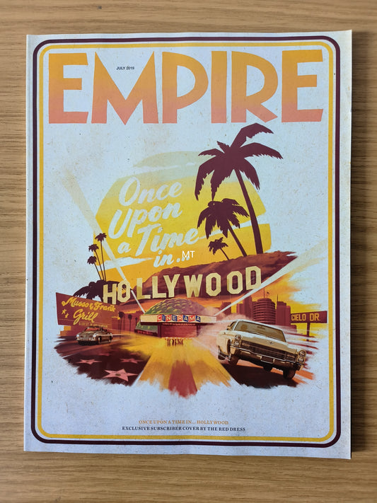 EMPIRE Magazine July 2019 Subscriber (1076) Upon A Time in Hollywood Brad Pitt
