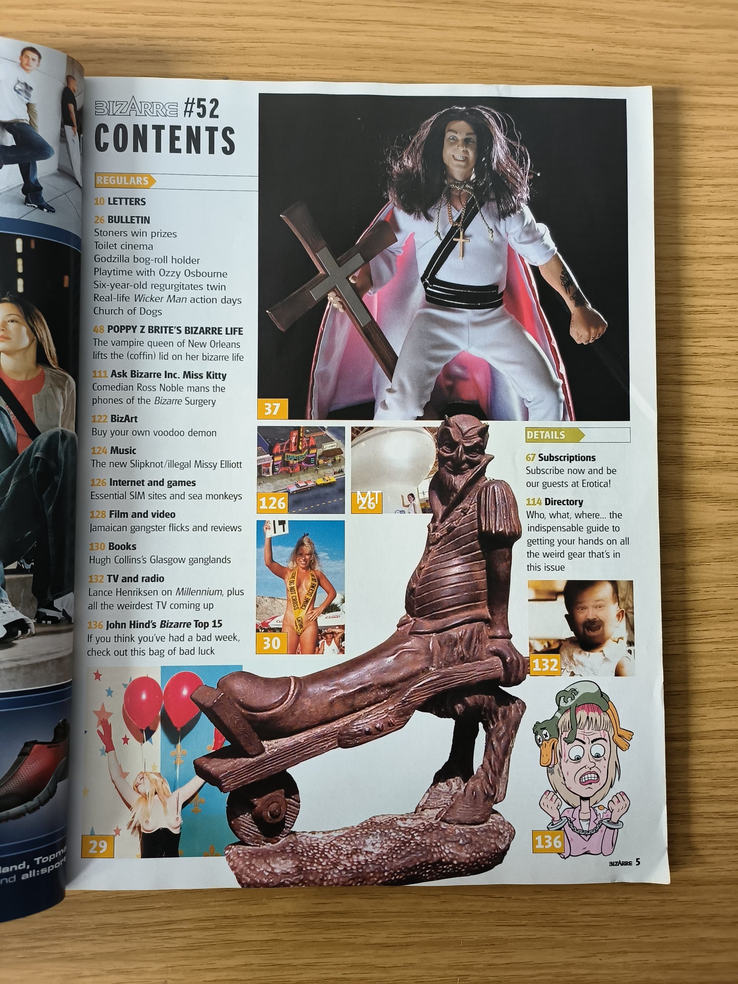 BIZARRE Magazine November 2001 (1077) BLACK MASS DEBATE