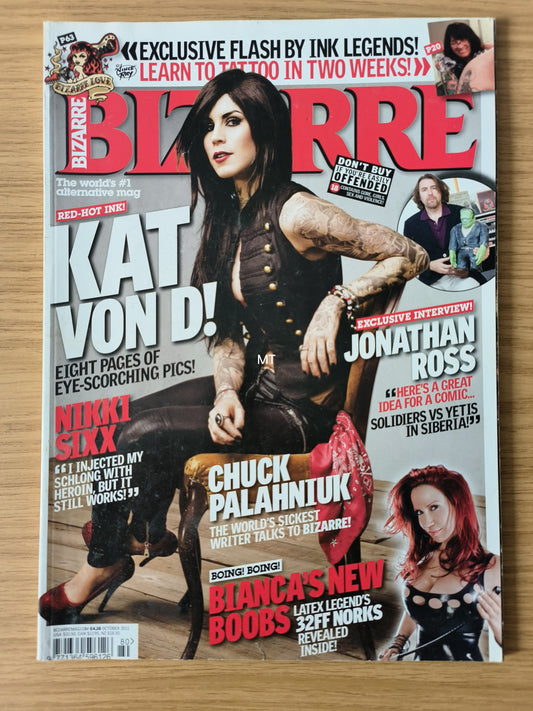 BIZARRE Magazine October 2011 (1077)  Bianca Beauchamp Kat Von D