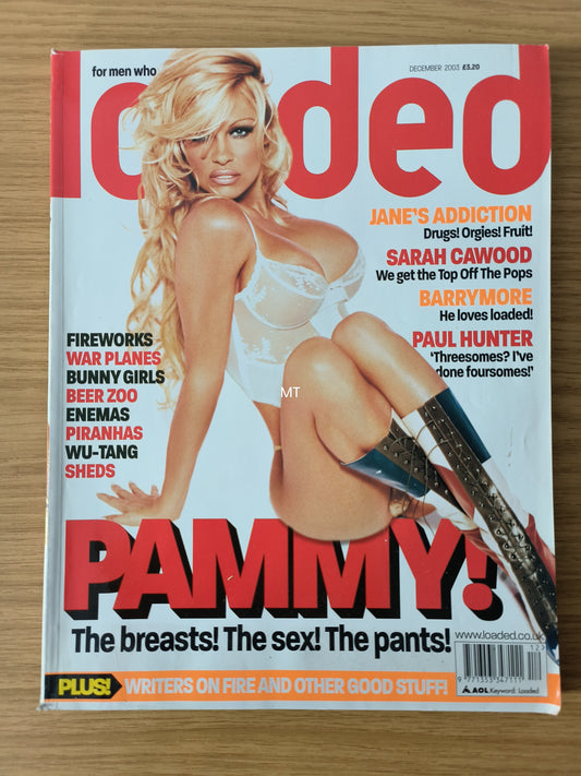 LOADED Magazine December 2003 (1077) Pamela Anderson Lucy Pinder Sarah Cawood
