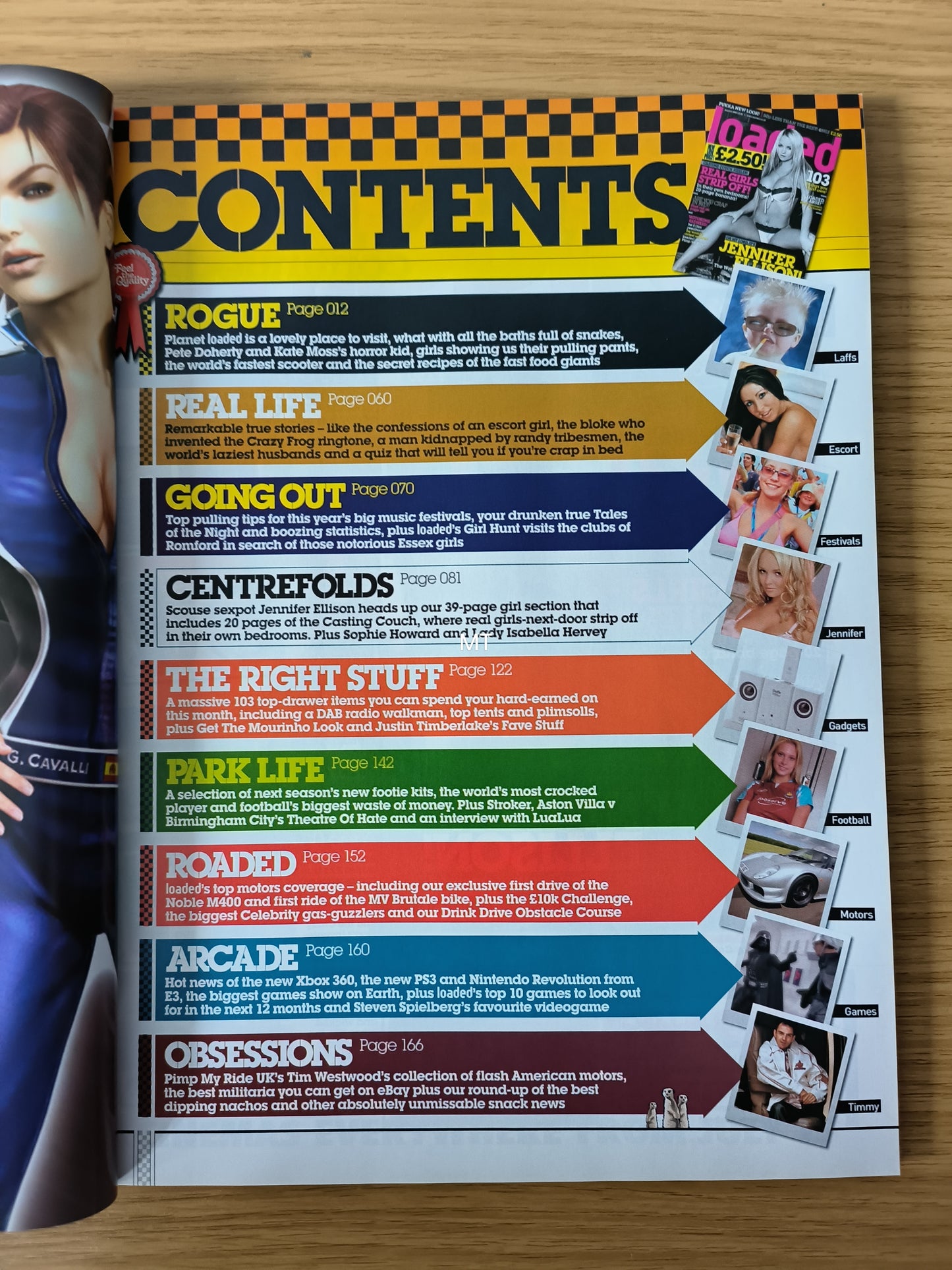 LOADED Magazine August 2005 (1077) Jennifer Ellison Sophie Howard