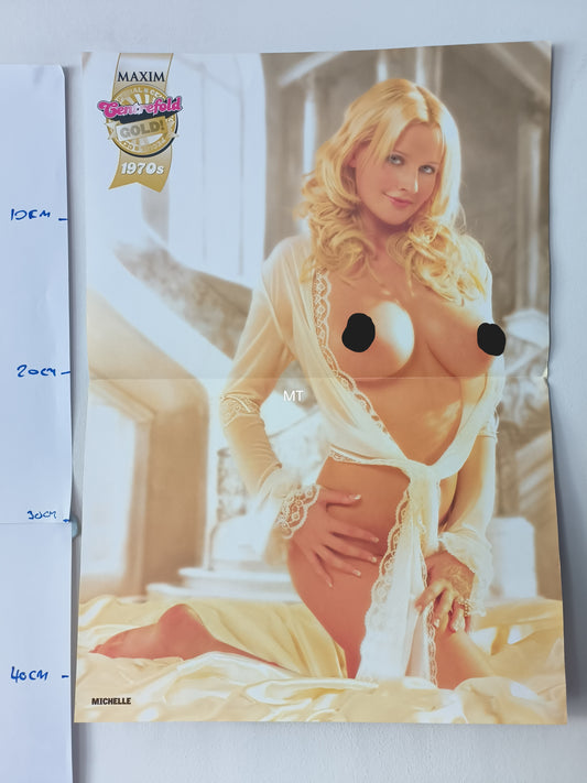 MAXIM Magazine POSTER Michelle Marsh LARGE (1078)
