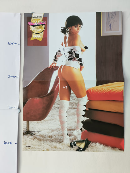 MAXIM Magazine POSTER JERRI BYRNE LARGE (1078)