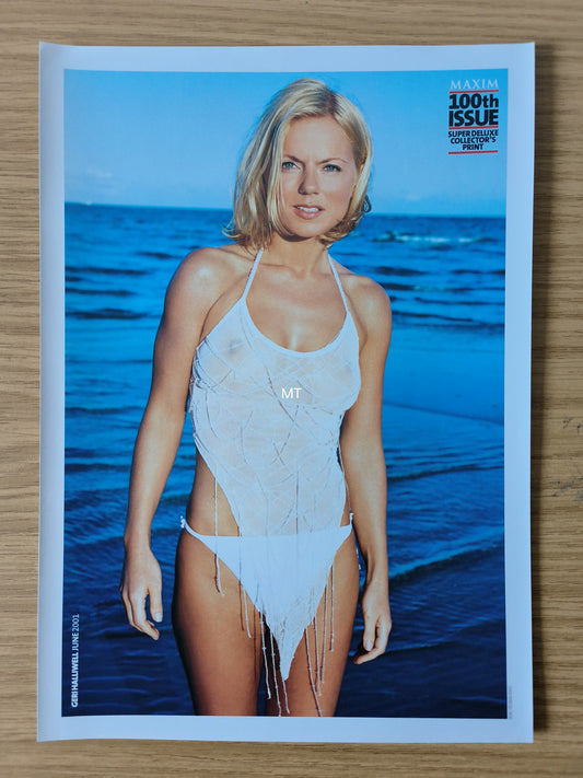 MAXIM Magazine POSTER Geri Halliwell A4 PRINT RARE (1078)