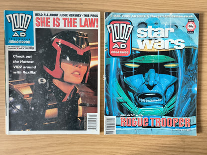 11x 2000 AD Magazines Comics 1995 Judge Dredd (0016)