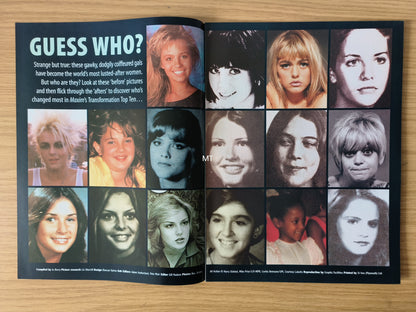 MAXIM Magazine Supplement "Guess Who" RARE (1079) Pamela Anderson Anna Nicole Smith