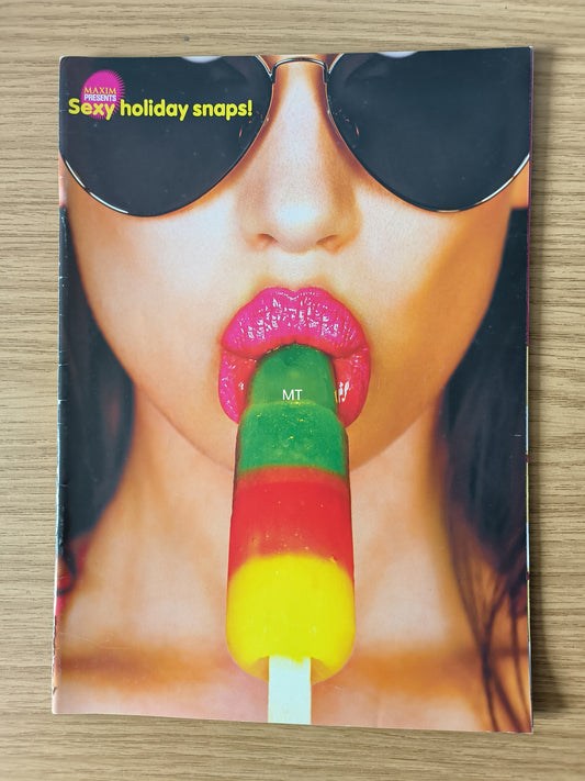 MAXIM Magazine Supplement "Sexy Holiday Snaps" RARE (1079) POSTER Katie Downes Imogen Gray