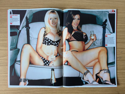 MAXIM Magazine Supplement "Lucy & Michelle A Sexy History" RARE (1079) Lucy Pinder Michelle Marsh