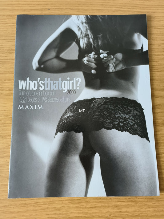 MAXIM Magazine Supplement "Who's that girl 2000" RARE (1079) Charlie O'Neill Jo Hicks Kerry McGregor
