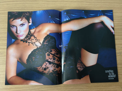 MAXIM Magazine Supplement "Something for the Weekend" RARE (1079) POSTER Jo Hicks Jakki Degg