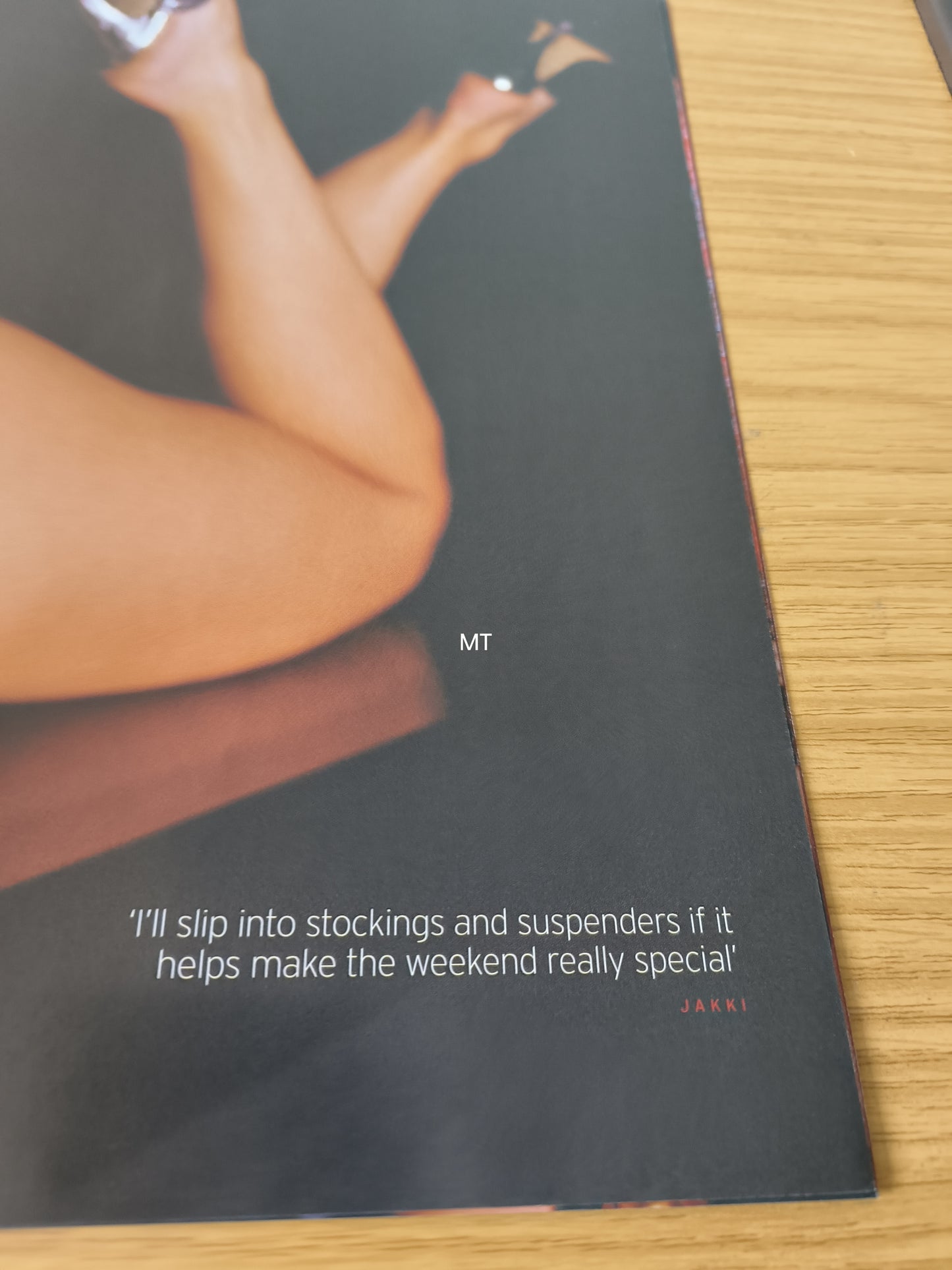 MAXIM Magazine Supplement "Something for the Weekend" RARE (1079) POSTER Jo Hicks Jakki Degg