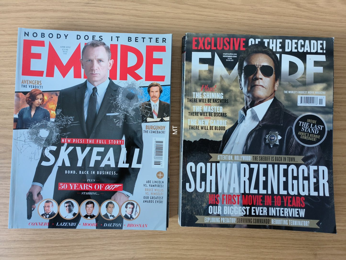 11x EMPIRE Magazines 2012 February>December Bundle/Job Lot (0083) Hobbit Skyfall Avengers