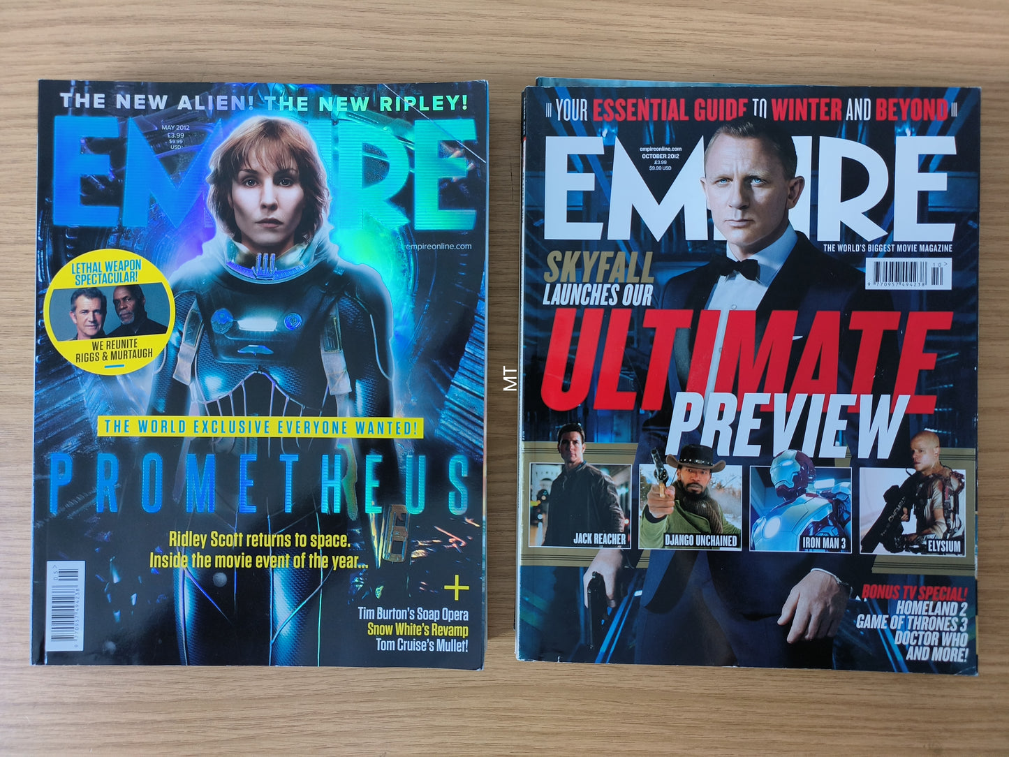 11x EMPIRE Magazines 2012 February>December Bundle/Job Lot (0083) Hobbit Skyfall Avengers