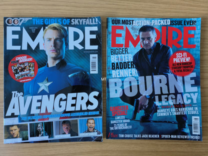 11x EMPIRE Magazines 2012 February>December Bundle/Job Lot (0083) Hobbit Skyfall Avengers
