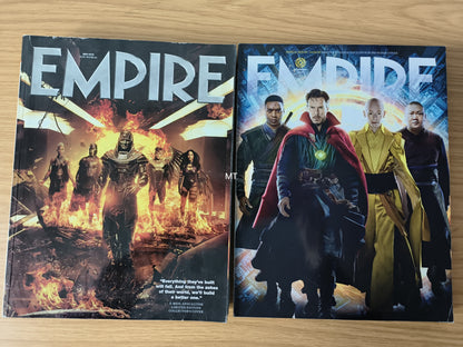 11x EMPIRE Magazines 2016 Bundle/Job Lot Subscribers (0087) Star Wars Captain America