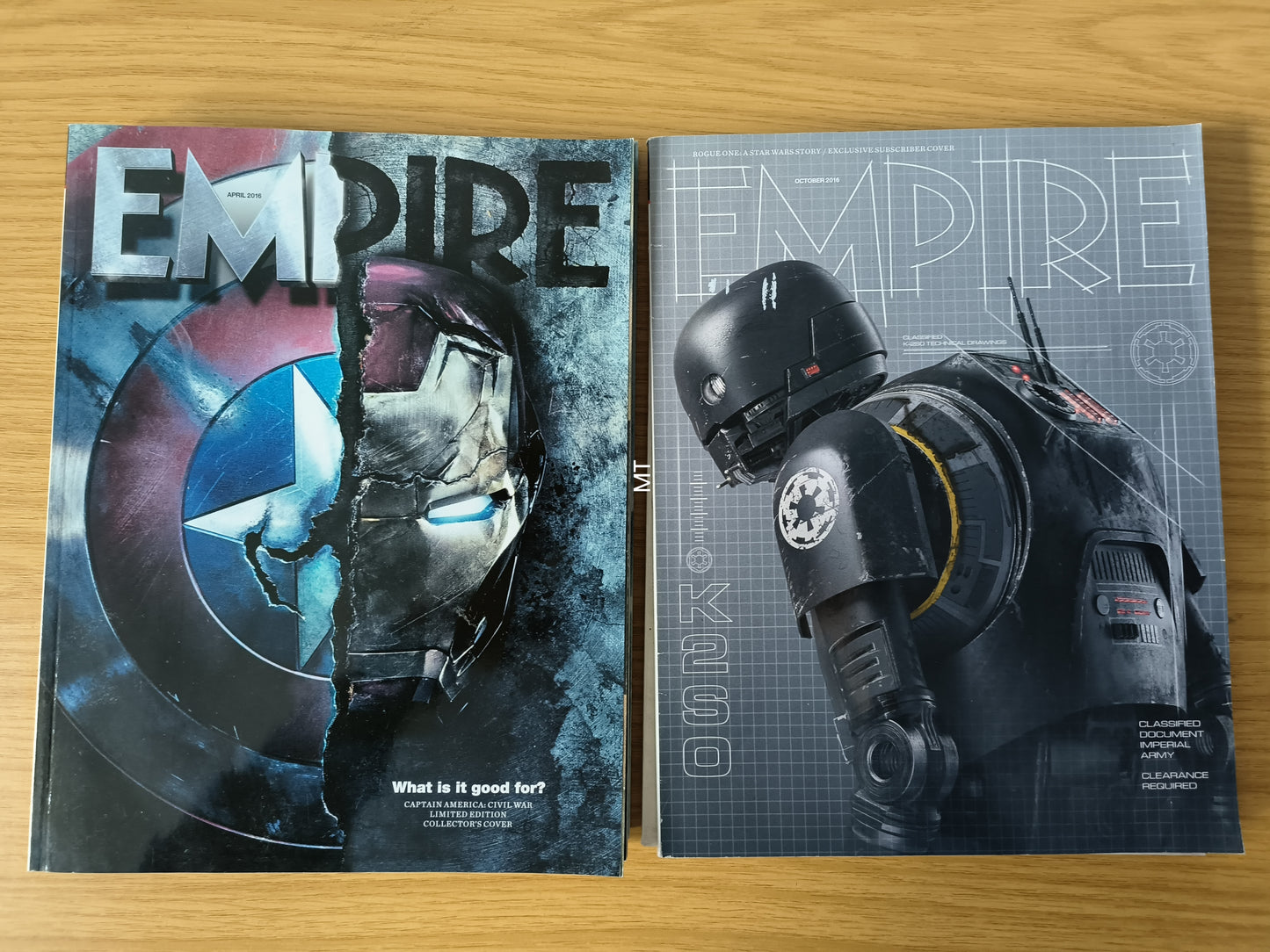 11x EMPIRE Magazines 2016 Bundle/Job Lot Subscribers (0087) Star Wars Captain America