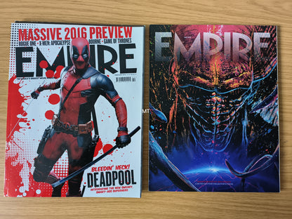 11x EMPIRE Magazines 2016 Bundle/Job Lot Subscribers (0087) Star Wars Captain America