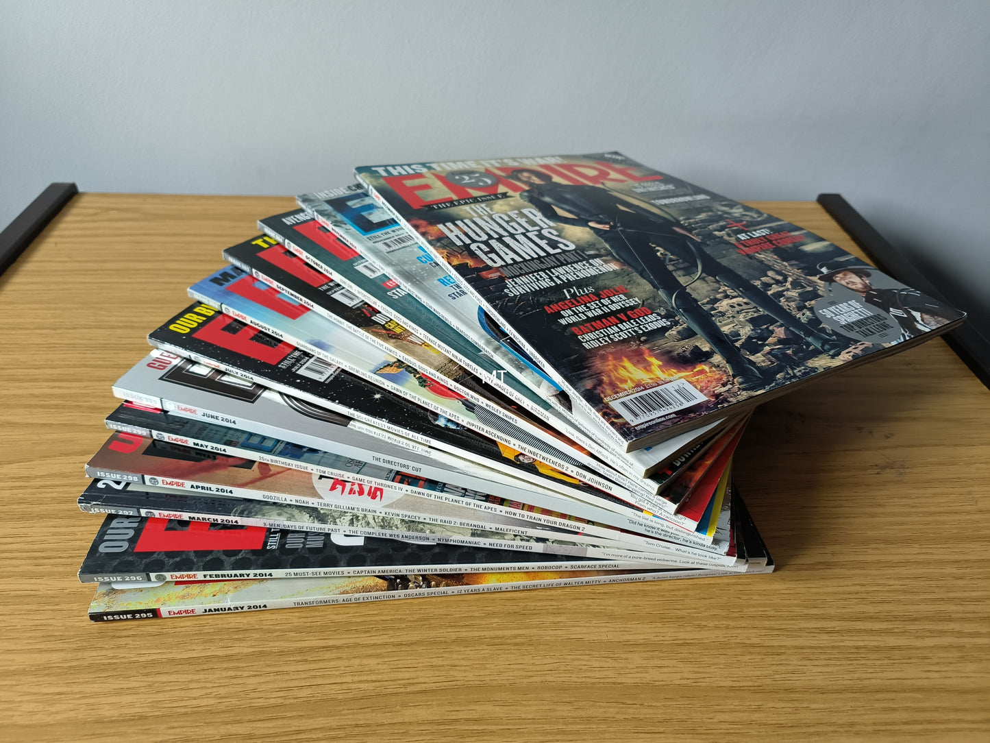 12x EMPIRE Magazines 2014 FULL YEAR Bundle/Job Lot (0089) Jennifer Lawrence