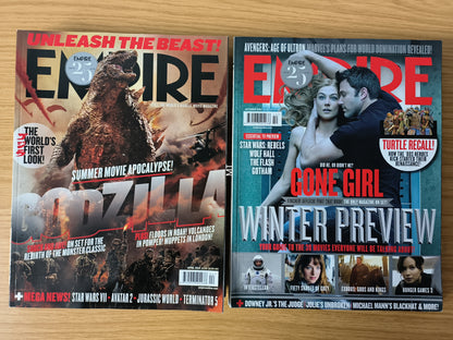 12x EMPIRE Magazines 2014 FULL YEAR Bundle/Job Lot (0089) Jennifer Lawrence