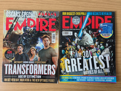 12x EMPIRE Magazines 2014 FULL YEAR Bundle/Job Lot (0089) Jennifer Lawrence