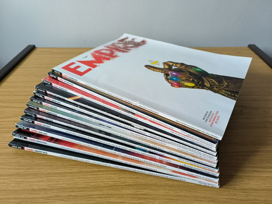 12x EMPIRE Magazines 2018 Bundle/Job Lot Subscribers (0092) Deadpool Die Hard