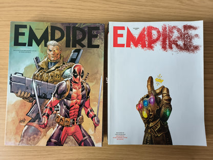 12x EMPIRE Magazines 2018 Bundle/Job Lot Subscribers (0092) Deadpool Die Hard