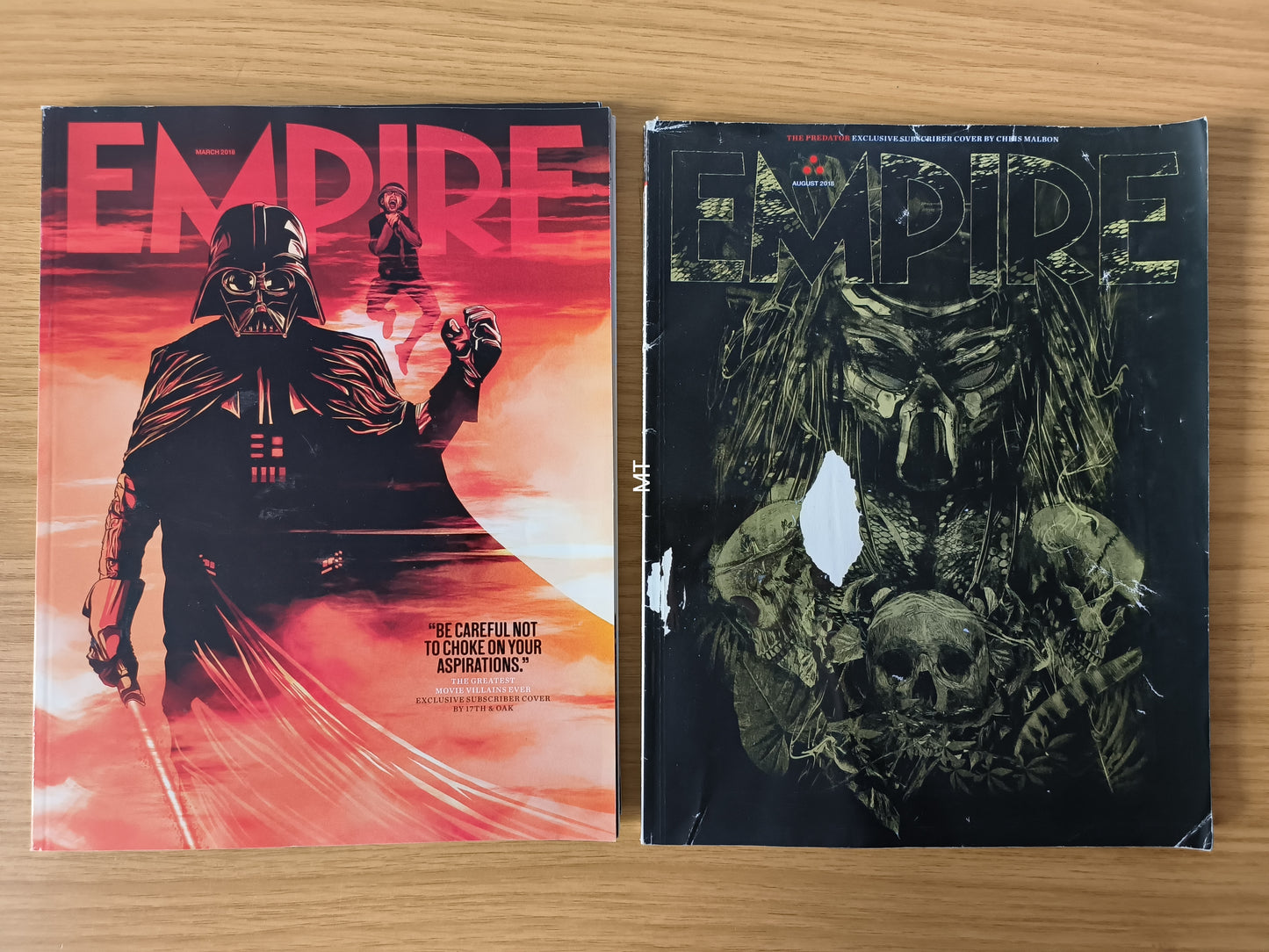 12x EMPIRE Magazines 2018 Bundle/Job Lot Subscribers (0092) Deadpool Die Hard