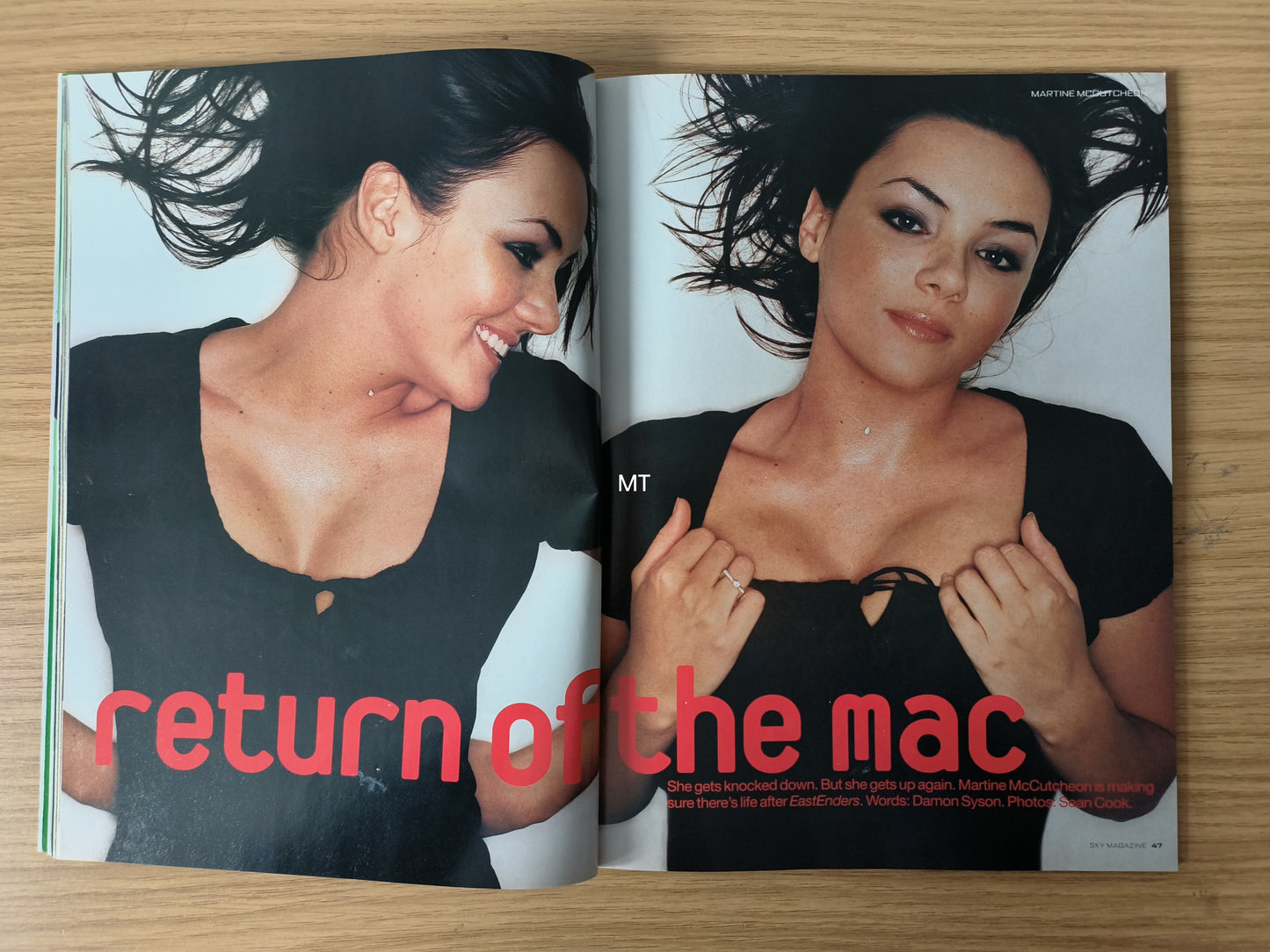 SKY Magazine May 1999 RARE (1081) Martine McCutcheon Donna Air Cat Deeley MTV Girls