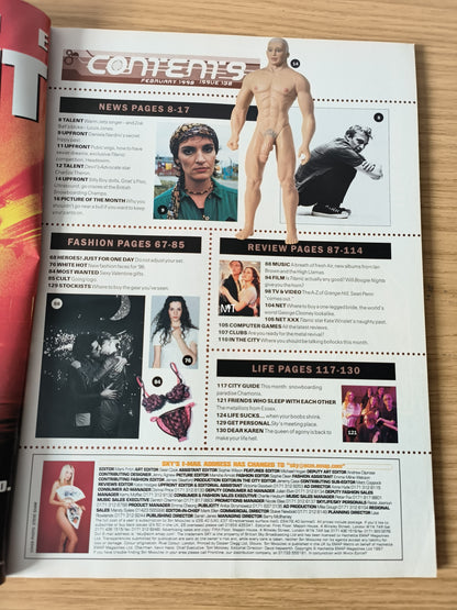 SKY Magazine February 1998 RARE (1081) Danni Minogue Charlize Theron Kate Winslet