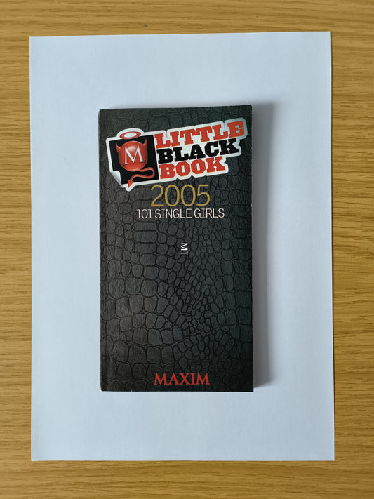 MAXIM Magazine Supplement Little Black Book 2005 101 Single Girls (BB004)
