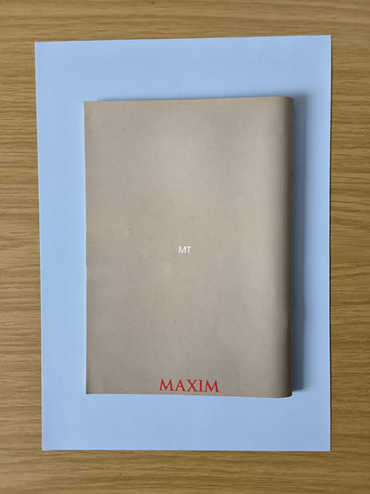 MAXIM Magazine Supplement Little Black Book NAKED 69 Single Girls (BB004)