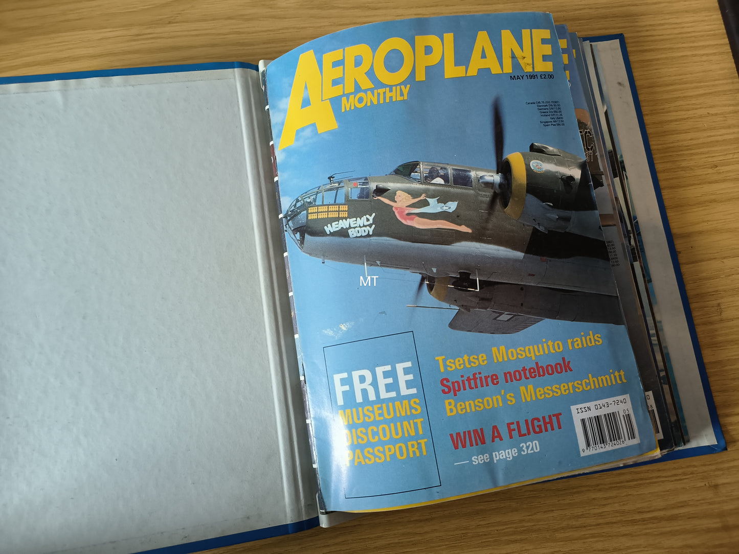 12x Aeroplane Monthly Magazines 1991/1992 FOLDER Inc Bundle/Job Lot (F005)