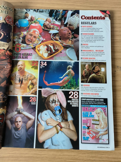 BIZARRE Magazine April 2006 RARE (1082) Pleasure Pain Chris Nieratko Mermaid Girl