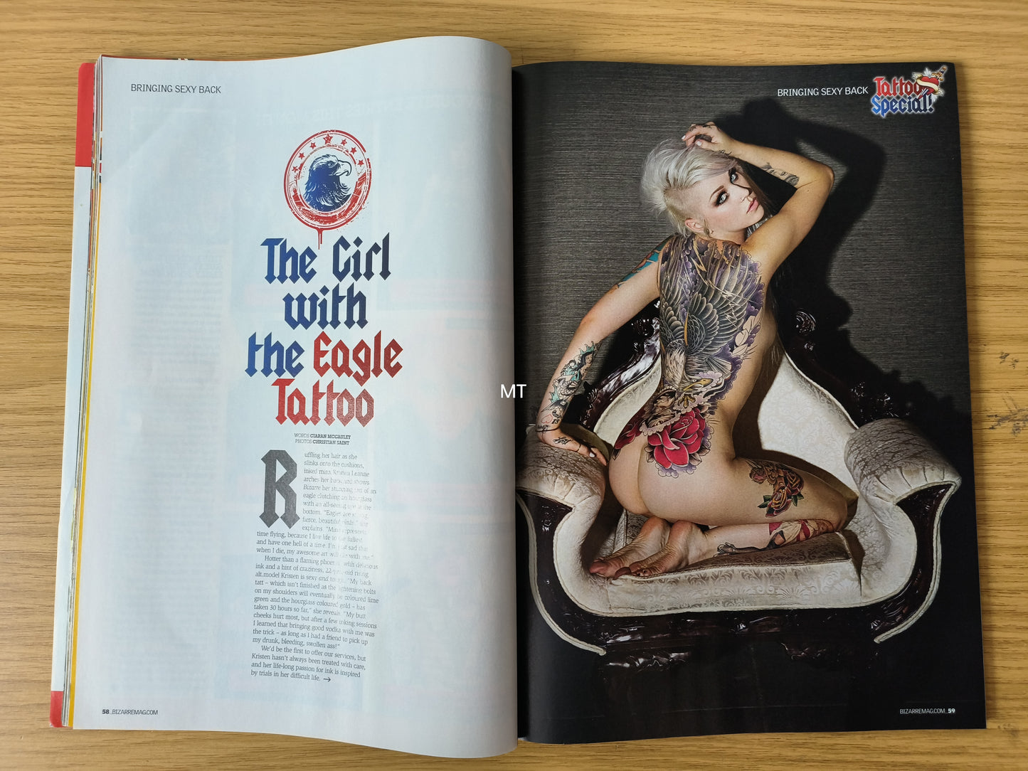 BIZARRE Magazine June 2011 RARE (1082) Kat Von D Kristen Leanne