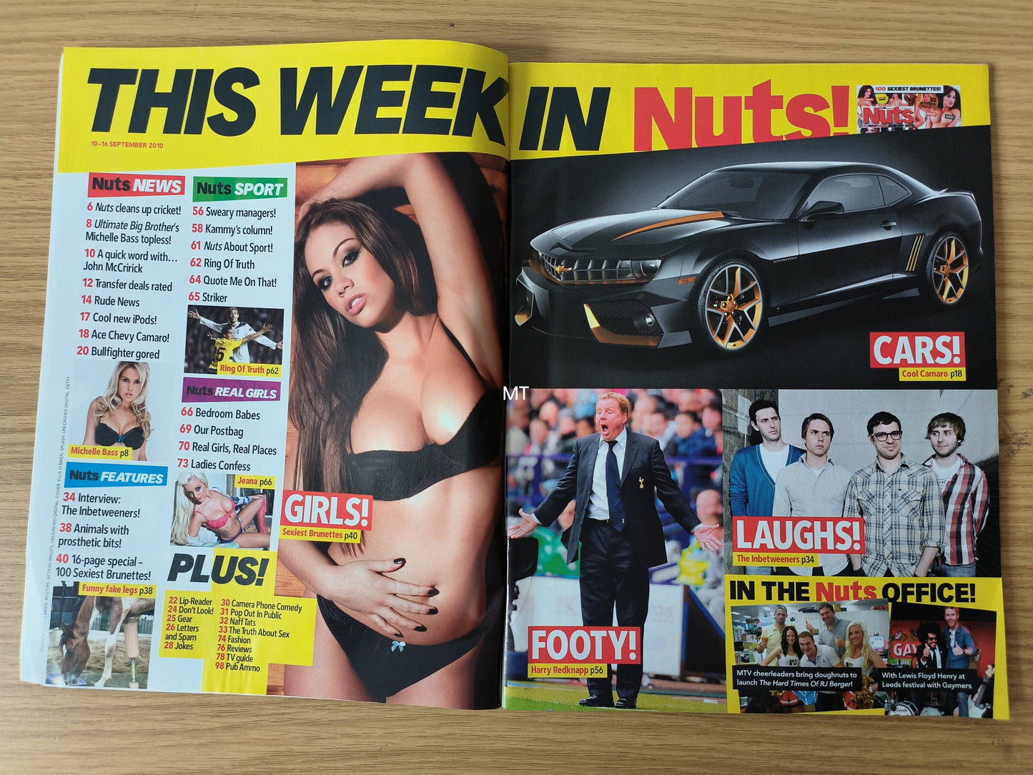 NUTS Magazine 10-16 September 2010 RARE (1083) Lucy Pinder Rosie Jones Holly Peers