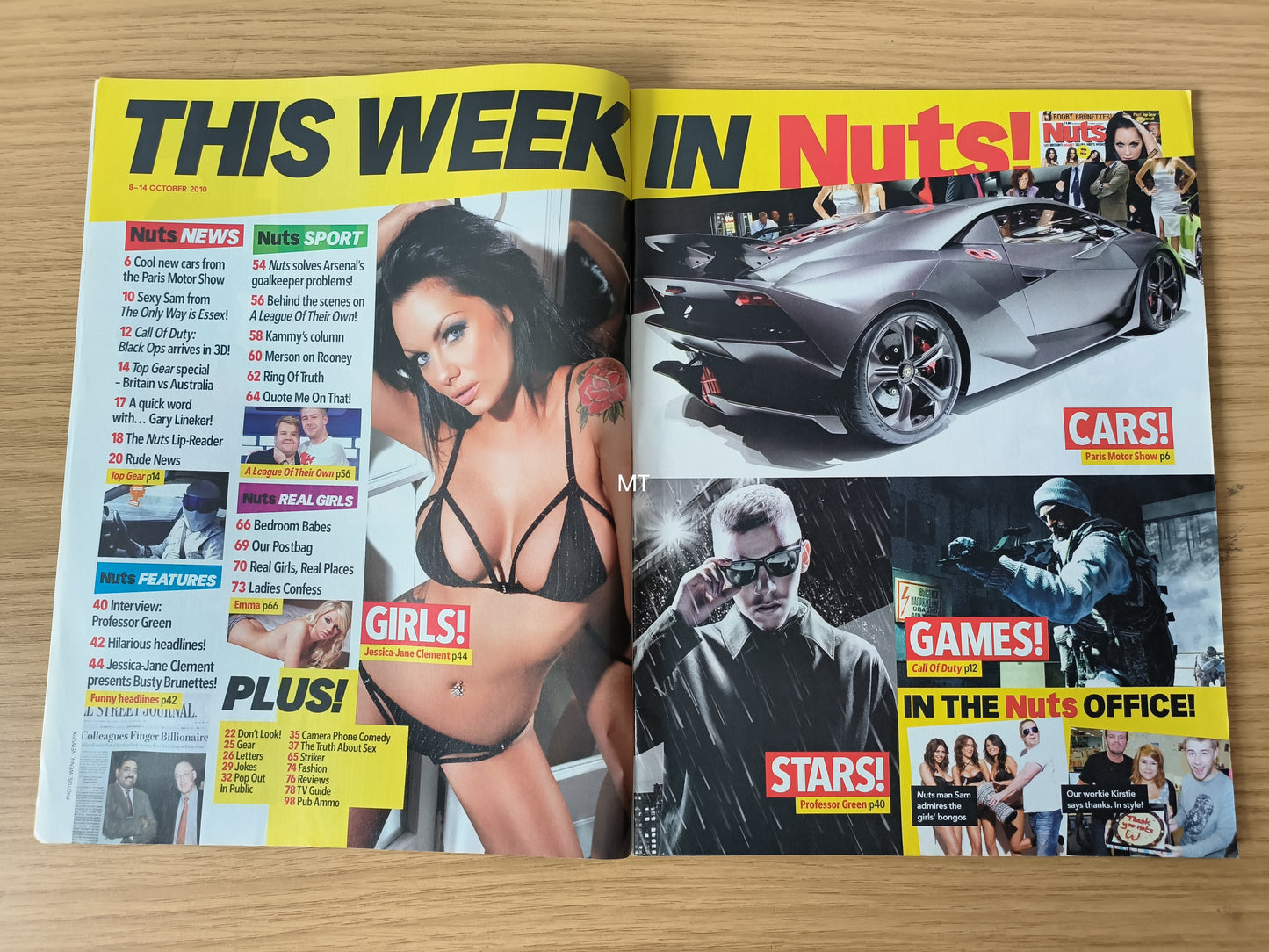NUTS Magazine 8-14 October 2010 RARE (1083) Jessica Jane Rosie Jones Holly Peers India Reynold