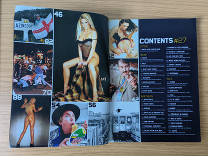 FRONT Magazine January 2001 #27 RARE (1084) Jordan Katie Price Katie Richmond Emma Barton