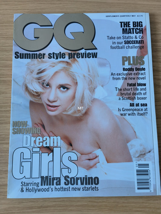 GQ Magazine May 1996 RARE (1085) MIRA SORVINO GWYNETH PALTROW LIV TYLER